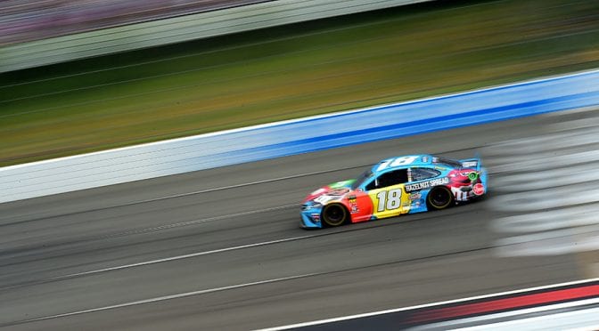 Featured image for Kyle Busch’s winning No. 18 all clear in Pocono post-race inspection