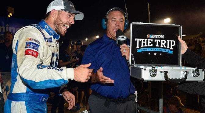 Featured Image for Ross Chastain bounces back with Gander Trucks victory at Gateway