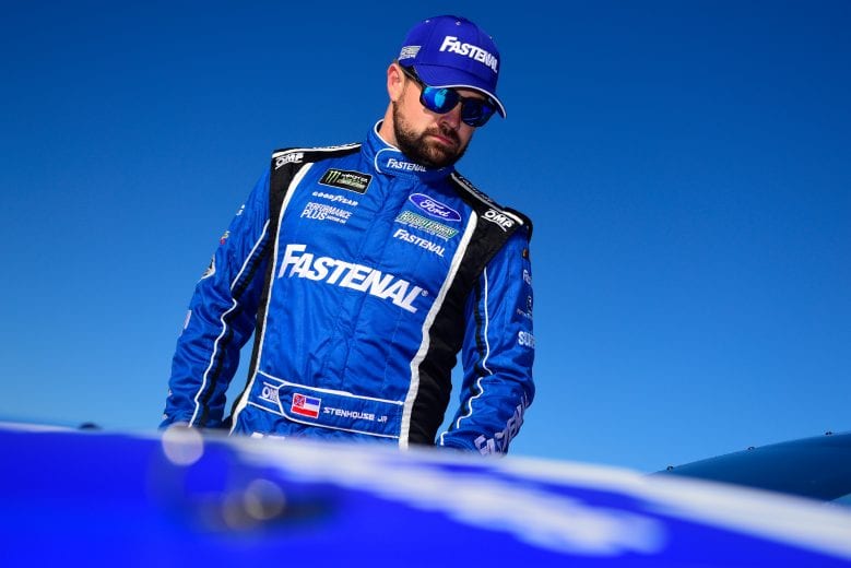 MARTINSVILLE, VA - MARCH 23:  Ricky Stenhouse Jr., driver of the #17 Fastenal Ford, looks on during qualifying for the Monster Energy NASCAR Cup Series STP 500 at Martinsville Speedway on March 23, 2019 in Martinsville, Virginia.  (Photo by Jared C. Tilton/Getty Images) | Getty Images