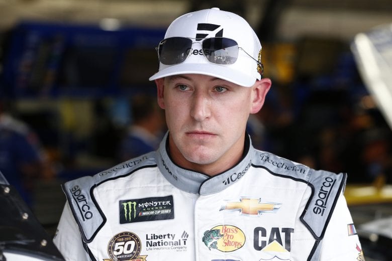 CHARLOTTE, NORTH CAROLINA - MAY 23: Daniel Hemric, driver of the #8 Cessna Chevrolet, stands in the garage area during practice for the Monster Energy NASCAR Cup Series Coca-Cola 600 at Charlotte Motor Speedway on May 23, 2019 in Charlotte, North Carolina. (Photo by Brian Lawdermilk/Getty Images) | Getty Images