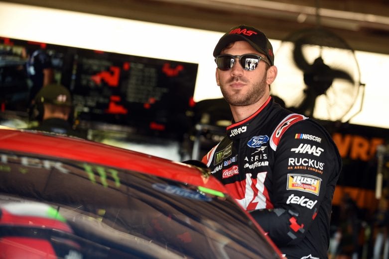 BROOKLYN, MICHIGAN - JUNE 07: Daniel Suarez, driver of the #41 Haas Automation Demo Day Ford, gets into his car during practice for the Monster Energy NASCAR Cup Series FireKeepers Casino 400 at Michigan International Speedway on June 07, 2019 in Brooklyn, Michigan. (Photo by Logan Riely/Getty Images) | Getty Images