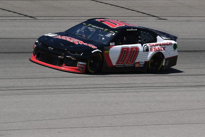 BROOKLYN, MICHIGAN - JUNE 07: Landon Cassill, driver of the #00 Superior Essex Chevrolet, drives during practice for the Monster Energy NASCAR Cup Series FireKeepers Casino 400 at Michigan International Speedway on June 07, 2019 in Brooklyn, Michigan. (Photo by Stacy Revere/Getty Images) | Getty Images