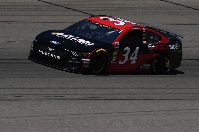 BROOKLYN, MICHIGAN - JUNE 07: Michael McDowell, driver of the #34 Melling Engine Parts Ford, drives during practice for the Monster Energy NASCAR Cup Series FireKeepers Casino 400 at Michigan International Speedway on June 07, 2019 in Brooklyn, Michigan. (Photo by Stacy Revere/Getty Images) | Getty Images