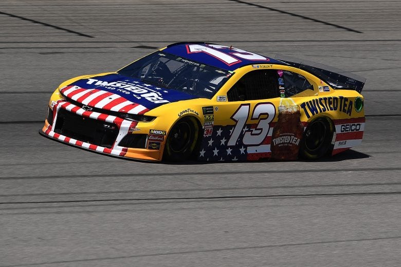 BROOKLYN, MICHIGAN - JUNE 07: Ty Dillon, driver of the #13 Twisted Tea Chevrolet, drives during practice for the Monster Energy NASCAR Cup Series FireKeepers Casino 400 at Michigan International Speedway on June 07, 2019 in Brooklyn, Michigan. (Photo by Stacy Revere/Getty Images) | Getty Images