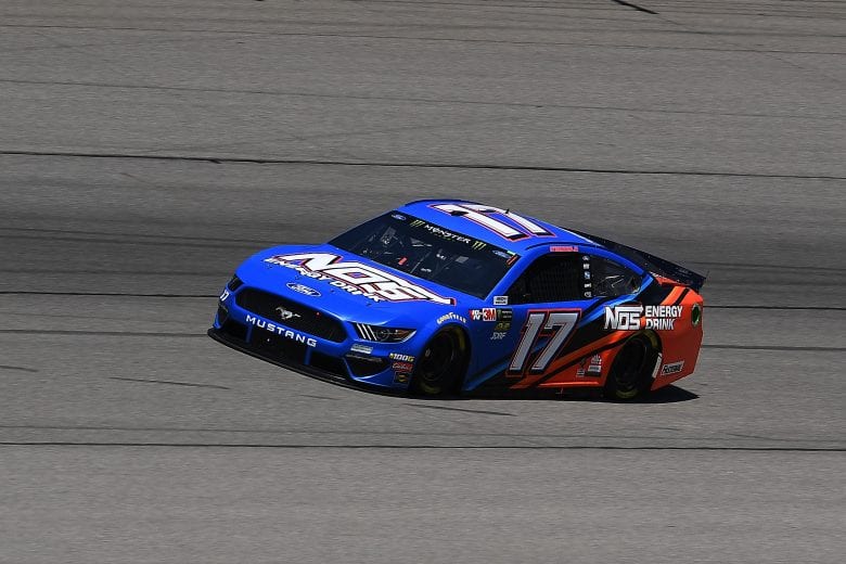 BROOKLYN, MICHIGAN - JUNE 07: Ricky Stenhouse Jr., driver of the #17 NOS Energy Ford, drives during practice for the Monster Energy NASCAR Cup Series FireKeepers Casino 400 at Michigan International Speedway on June 07, 2019 in Brooklyn, Michigan. (Photo by Stacy Revere/Getty Images) | Getty Images