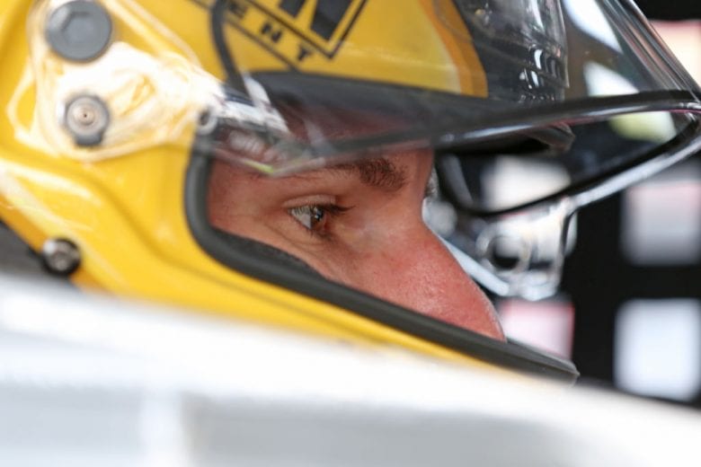 NEWTON, IOWA - JUNE 15: Grant Enfinger, driver of the #98 ProtectTheHarvest.com Ford, during practice for the NASCAR Gander Outdoor Truck Series M&M'S 200 at Iowa Speedway on June 15, 2019 in Newton, Iowa. (Photo by Matt Sullivan/Getty Images) | Getty Images