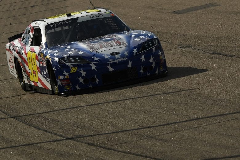 NEWTON, IOWA - JUNE 16: Ryan Ellis, driver of the #99 The Wes Cook Band Toyota, drives during the NASCAR Xfinity Series CircuitCity.com 250 Presented by Tamron at Iowa Speedway on June 16, 2019 in Newton, Iowa. (Photo by Stacy Revere/Getty Images) | Getty Images