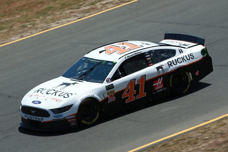 SONOMA, CALIFORNIA - JUNE 21: Daniel Suarez, driver of the #41 Ruckus Ford, practices for the Monster Energy NASCAR Cup Series Toyota/Save Mart 350 at Sonoma Raceway on June 21, 2019 in Sonoma, California. (Photo by Sean Gardner/Getty Images) | Getty Images