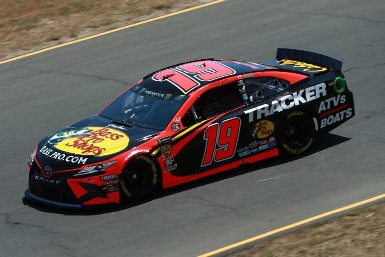 SONOMA, CALIFORNIA - JUNE 21: Martin Truex Jr., driver of the #19 Bass Pro Shops Toyota, practices for the Monster Energy NASCAR Cup Series Toyota/Save Mart 350 at Sonoma Raceway on June 21, 2019 in Sonoma, California. (Photo by Sean Gardner/Getty Images) | Getty Images
