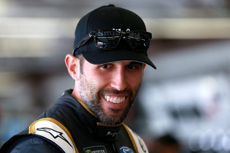 SONOMA, CALIFORNIA - JUNE 21: Aric Almirola, driver of the #10 Smithfield Ford, looks on during practice for the Monster Energy NASCAR Cup Series Toyota/Save Mart 350 at Sonoma Raceway on June 21, 2019 in Sonoma, California. (Photo by Sean Gardner/Getty Images) | Getty Images
