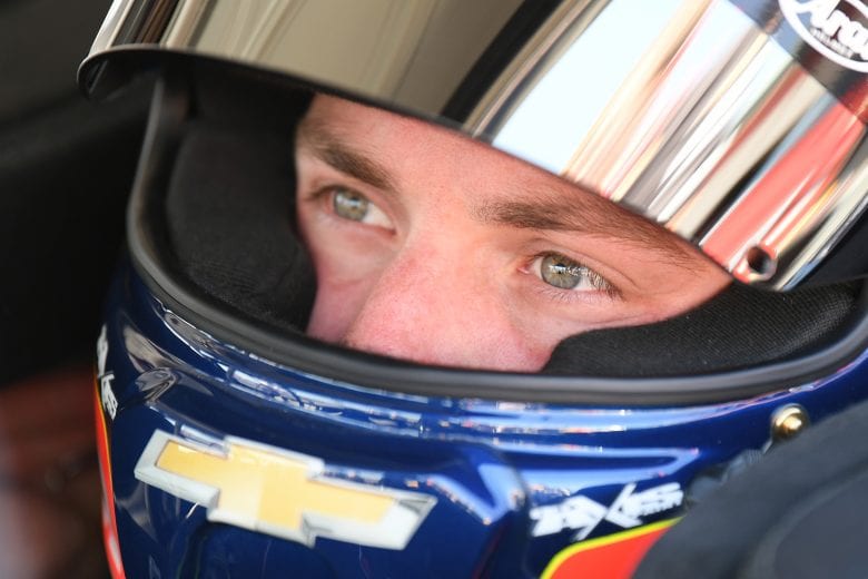SONOMA, CALIFORNIA - JUNE 22: Alex Bowman, driver of the #88 Axalta Chevrolet, waits during qualifying for the Monster Energy NASCAR Cup Series Toyota/Save Mart 350 at Sonoma Raceway on June 22, 2019 in Sonoma, California. (Photo by Robert Reiners/Getty Images) | Getty Images