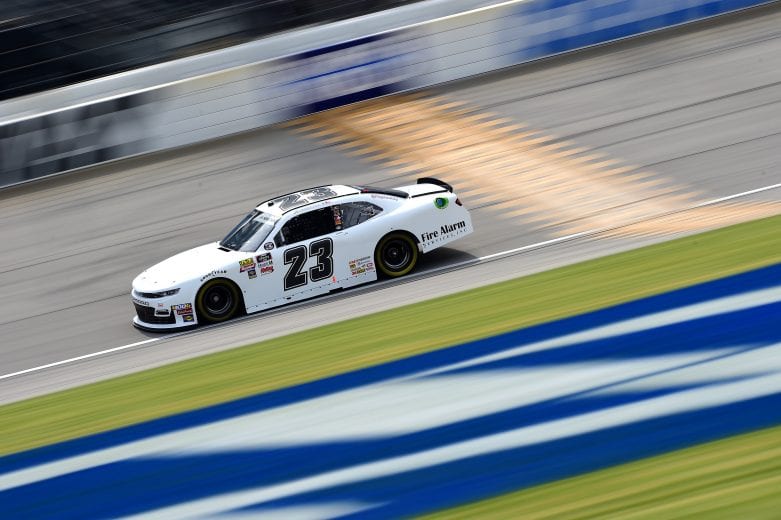 JOLIET, ILLINOIS - JUNE 28: John Hunter Nemechek, driver of the #23 Chevrolet, practices for the NASCAR Xfinity Series Camping World 300 at Chicagoland Speedway on June 28, 2019 in Joliet, Illinois. (Photo by Jared C. Tilton/Getty Images) | Getty Images