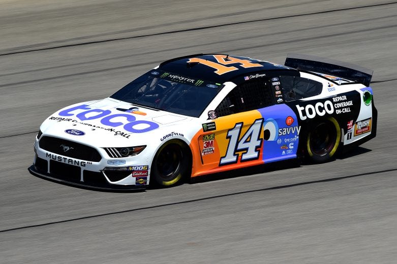JOLIET, ILLINOIS - JUNE 29: Clint Bowyer, driver of the #14 Toco Warranty Ford, practices for the Monster Energy NASCAR Cup Series Camping World 400 at Chicagoland Speedway on June 29, 2019 in Joliet, Illinois. (Photo by Jared C. Tilton/Getty Images) | Getty Images