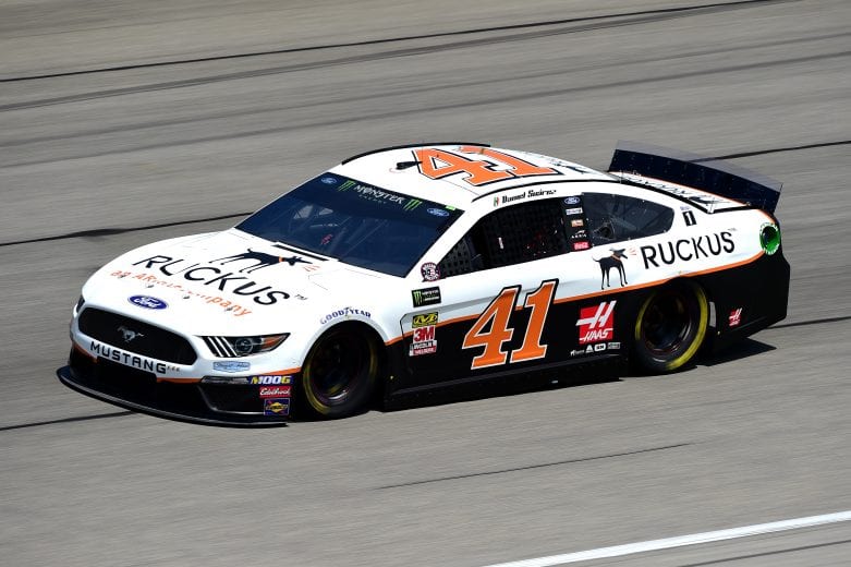 JOLIET, ILLINOIS - JUNE 29: Daniel Suarez, driver of the #41 Ruckus Ford, practices for the Monster Energy NASCAR Cup Series Camping World 400 at Chicagoland Speedway on June 29, 2019 in Joliet, Illinois. (Photo by Jared C. Tilton/Getty Images) | Getty Images
