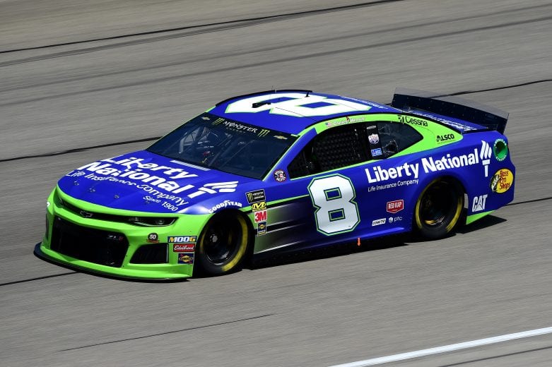 JOLIET, ILLINOIS - JUNE 29: Daniel Hemric, driver of the #8 Liberty National Chevrolet, practices for the Monster Energy NASCAR Cup Series Camping World 400 at Chicagoland Speedway on June 29, 2019 in Joliet, Illinois. (Photo by Jared C. Tilton/Getty Images) | Getty Images