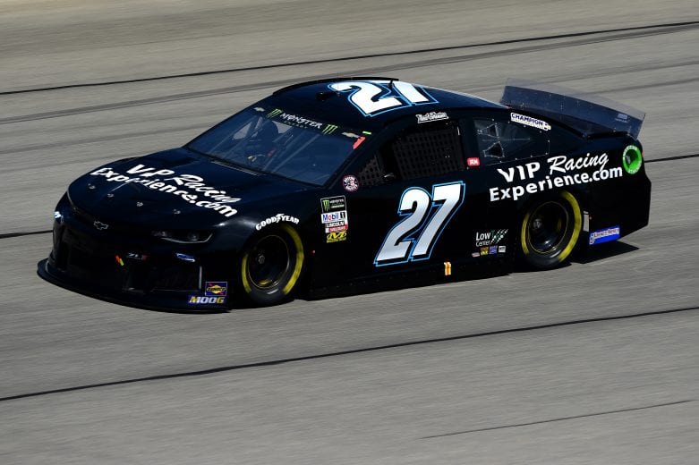 JOLIET, ILLINOIS - JUNE 29: Reed Sorenson, driver of the #27 VIPRacingExperience.com Chevrolet, practices for the Monster Energy NASCAR Cup Series Camping World 400 at Chicagoland Speedway on June 29, 2019 in Joliet, Illinois. (Photo by Jared C. Tilton/Getty Images) | Getty Images