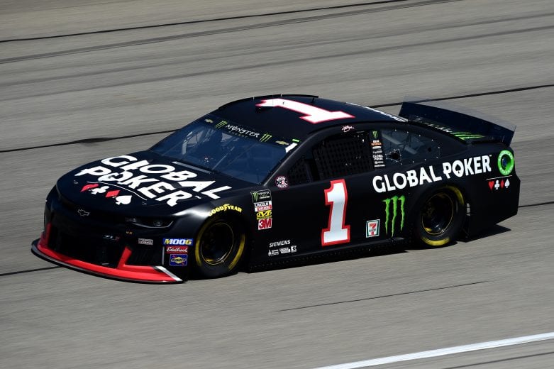 JOLIET, ILLINOIS - JUNE 29: Kurt Busch, driver of the #1 Global Poker Chevrolet, practices for the Monster Energy NASCAR Cup Series Camping World 400 at Chicagoland Speedway on June 29, 2019 in Joliet, Illinois. (Photo by Jared C. Tilton/Getty Images) | Getty Images