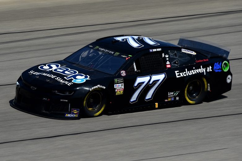 JOLIET, ILLINOIS - JUNE 29: Quin Houff, driver of the #77 Sleep6 Chevrolet, practices for the Monster Energy NASCAR Cup Series Camping World 400 at Chicagoland Speedway on June 29, 2019 in Joliet, Illinois. (Photo by Jared C. Tilton/Getty Images) | Getty Images