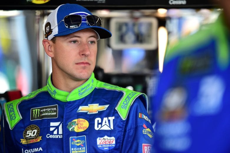JOLIET, ILLINOIS - JUNE 29: Daniel Hemric, driver of the #8 Liberty National Chevrolet, looks on during practice for the Monster Energy NASCAR Cup Series Camping World 400 at Chicagoland Speedway on June 29, 2019 in Joliet, Illinois. (Photo by Jared C. Tilton/Getty Images) | Getty Images