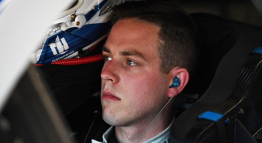 BROOKLYN, MICHIGAN - JUNE 07: Alex Bowman, driver of the #88 Nationwide Chevrolet, sits in his car during practice for the Monster Energy NASCAR Cup Series FireKeepers Casino 400 at Michigan International Speedway on June 07, 2019 in Brooklyn, Michigan. (Photo by Stacy Revere/Getty Images) | Getty Images