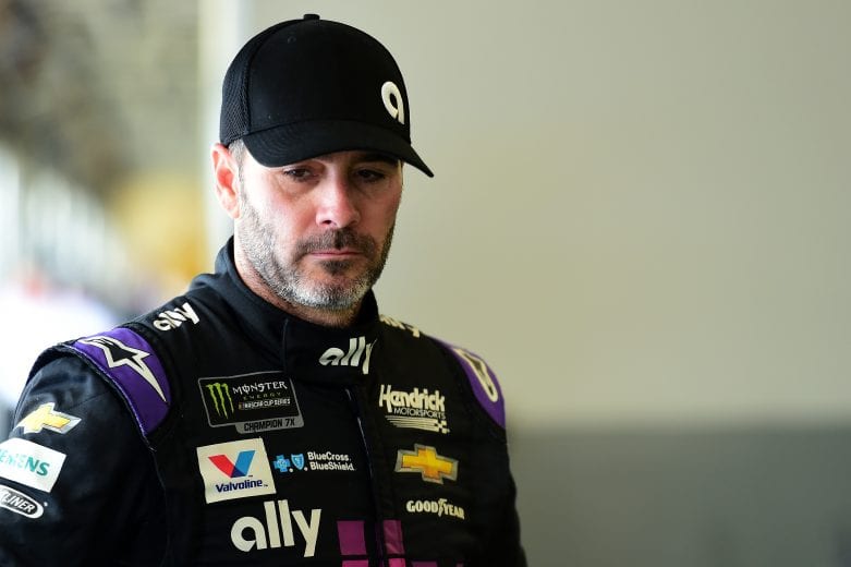 DAYTONA BEACH, FLORIDA - JULY 04: Jimmie Johnson, driver of the #48 Ally Chevrolet, looks on during practice for the Monster Energy NASCAR Cup Series Coke Zero Sugar 400 at Daytona International Speedway on July 04, 2019 in Daytona Beach, Florida. (Photo by Jared C. Tilton/Getty Images) | Getty Images