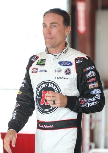JOLIET, ILLINOIS - JUNE 29: Kevin Harvick, driver of the #4 Jimmy John's Ford, gets into his car during practice for the Monster Energy NASCAR Cup Series Camping World 400 at Chicagoland Speedway on June 29, 2019 in Joliet, Illinois. (Photo by Matt Sullivan/Getty Images) | Getty Images