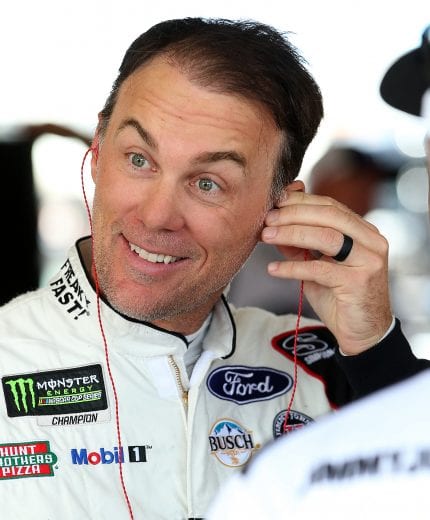 JOLIET, ILLINOIS - JUNE 29: Kevin Harvick, driver of the #4 Jimmy John's Ford, gets into his car during practice for the Monster Energy NASCAR Cup Series Camping World 400 at Chicagoland Speedway on June 29, 2019 in Joliet, Illinois. (Photo by Jonathan Daniel/Getty Images) | Getty Images