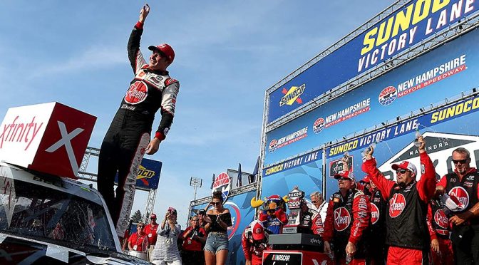 Christopher Bell rules New Hampshire for fifth Xfinity win of 2019