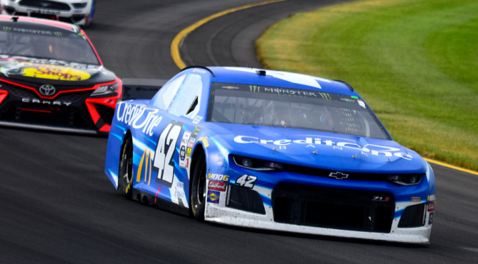 Featured Image for Kyle Larson finishes fifth at Pocono Raceway