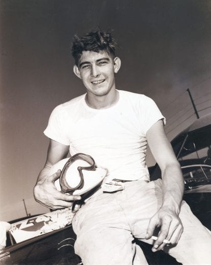 1950s: Fireball Roberts won 21 NASCAR Cup races during the 1950s on his way to becoming one of NASCAR racingÕs first superstars. (Photo by ISC Images & Archives via Getty Images)