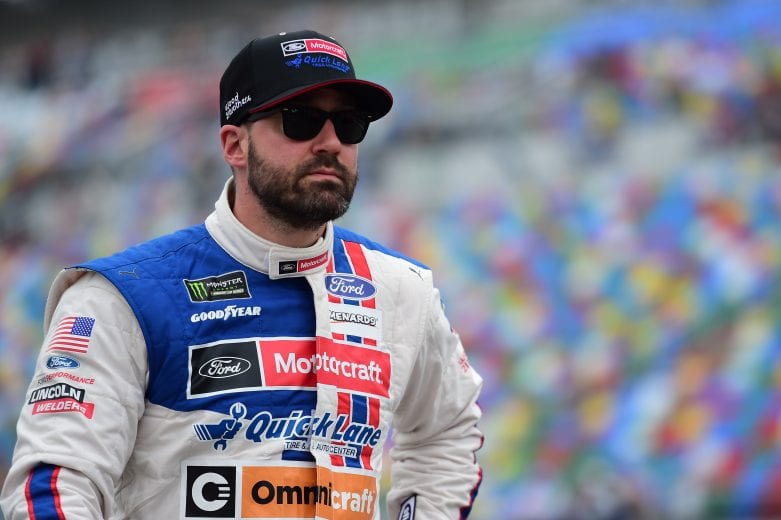 DAYTONA BEACH, FL - FEBRUARY 10:  Paul Menard, driver of the #21 Motorcraft/Quick Lane Tire & Auto Center Ford, looks on during the Monster Energy NASCAR Cup Series Advance Auto Parts Clash at Daytona International Speedway on February 10, 2019 in Daytona Beach, Florida.  (Photo by Jared C. Tilton/Getty Images) | Getty Images