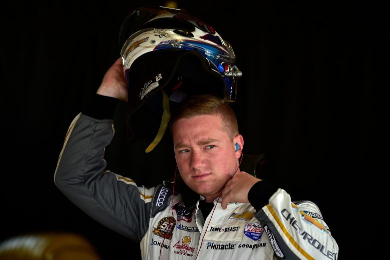 NEWTON, IA - JULY 26: Tyler Reddick, driver of the #2 American Ethanol Chevrolet, gets in his car during practice for the NASCAR Xfinity Series U.S. Cellular 250 at Iowa Speedway on July 26, 2019 in Newton, Iowa. (Photo by Jeff Curry/Getty Images) | Getty Images