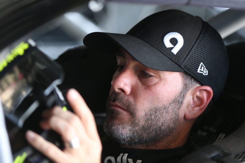 DAYTONA BEACH, FLORIDA - JULY 04: Jimmie Johnson, driver of the #48 Ally Chevrolet, sits in his car during practice for the Monster Energy NASCAR Cup Series Coke Zero Sugar 400 at Daytona International Speedway on July 04, 2019 in Daytona Beach, Florida. (Photo by Matt Sullivan/Getty Images) | Getty Images