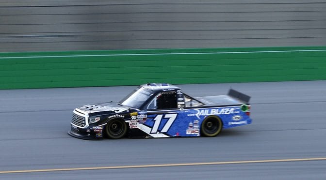 Featured Image for Tyler Ankrum lands first Gander Trucks triumph at Kentucky