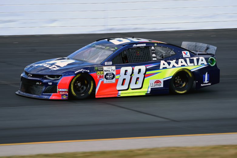 LOUDON, NEW HAMPSHIRE - JULY 19: Alex Bowman, driver of the #88 Axalta Chevrolet, qualifies for the Monster Energy NASCAR Cup Series Foxwoods Resort Casino 301 at New Hampshire Motor Speedway on July 19, 2019 in Loudon, New Hampshire. (Photo by Jared C. Tilton/Getty Images) | Getty Images