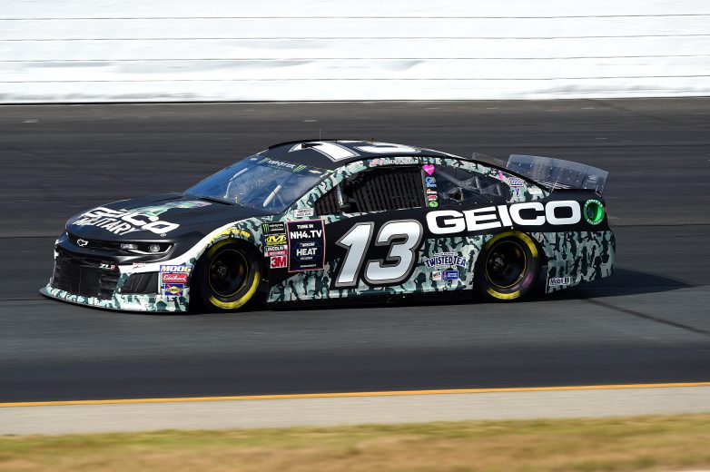 LOUDON, NEW HAMPSHIRE - JULY 19: Ty Dillon, driver of the #13 GEICO Military Chevrolet, qualifies for the Monster Energy NASCAR Cup Series Foxwoods Resort Casino 301 at New Hampshire Motor Speedway on July 19, 2019 in Loudon, New Hampshire. (Photo by Jared C. Tilton/Getty Images) | Getty Images