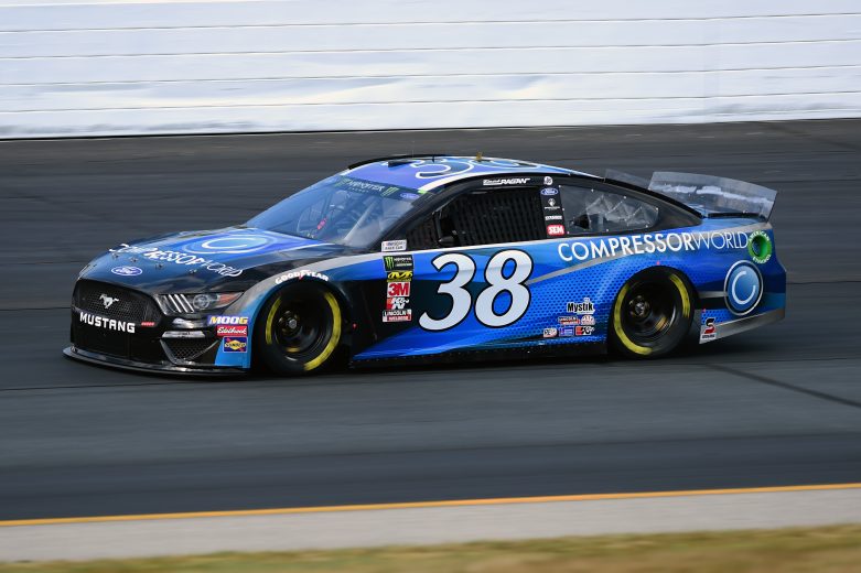 LOUDON, NEW HAMPSHIRE - JULY 19: David Ragan, driver of the #38 Compressor World Ford, qualifies for the Monster Energy NASCAR Cup Series Foxwoods Resort Casino 301 at New Hampshire Motor Speedway on July 19, 2019 in Loudon, New Hampshire. (Photo by Jared C. Tilton/Getty Images) | Getty Images