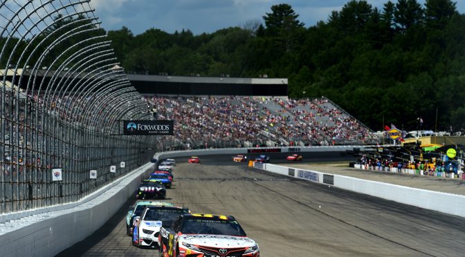 Featured image for Matt DiBenedetto drives his No. 95 Toyota Camry to  fifth-place finish in Foxwoods Resort Casino 301