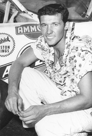 1959: Richard Petty made his first-ever NASCAR start driving in the Convertible Series in 1958 at Columbia, SC. However, his first-ever Cup Series start came a week later at Toronto, Canada. He gained his first-ever win at Charlotte (NC) Fairgrounds in 1960. (Photo by ISC Archives via Getty Images)