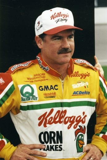 UNKNOWN:  Terry Labonte drove the No. 5 Kellogg's-sponsored Chevrolet for owner Rick Hendrick from 1994 through 2004, winning the 1996 Winston Cup championship.  (Photo by ISC Archives via Getty Images)