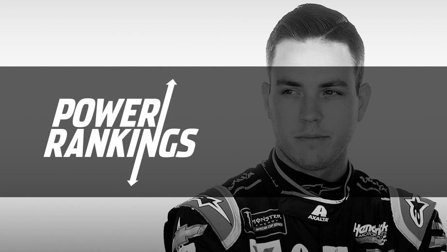 Alex Bowman makes a featured jump in the NASCAR.com Power Rankings after netting his first Monster Energy Series win.