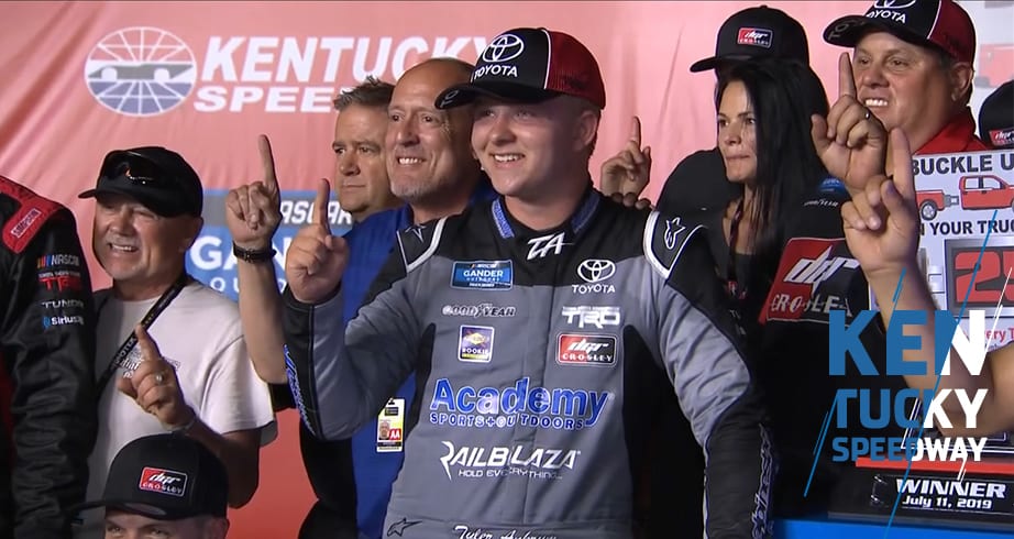 Ankrum on final laps: ‘I honestly forgot to breathe, holy cow’ | NASCAR.com
