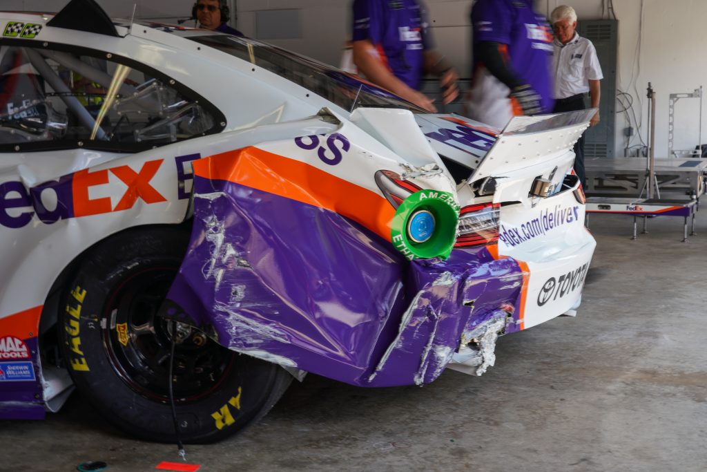 Hamlin Crash