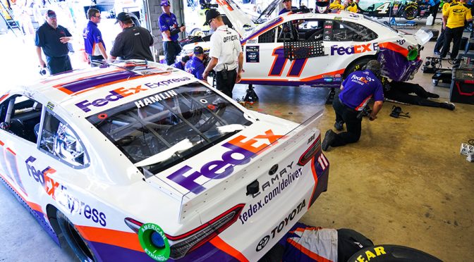 Hamlin, Newman to start at rear after New Hampshire crashes in practice