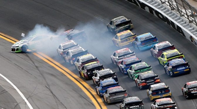Featured image for Austin Dillon, Clint Bowyer set off ‘Big One’ in final stage at Daytona
