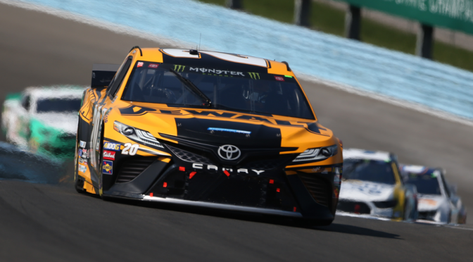 Featured image for Erik Jones drives his No. 20 Toyota Camry to fourth-place finish at Watkins Glen International