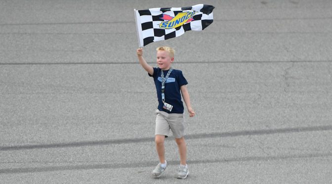 Featured image for Keelan Harvick leaves Michigan with second checkered flag