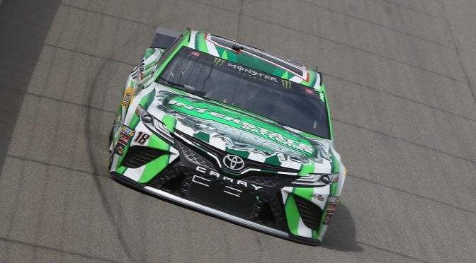Featured image for Kyle Busch, Martin Truex Jr. divide stage wins at Michigan