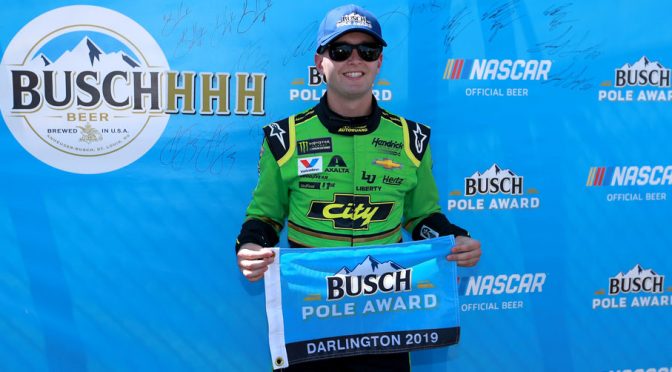 Featured Image for William Byron makes history with pole run at Darlington