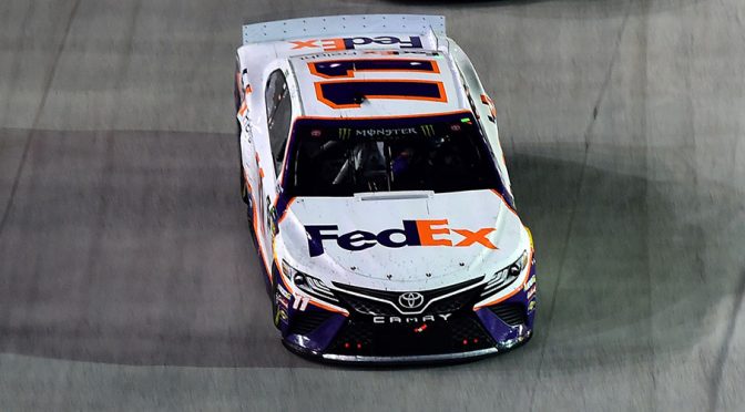 No. 11 of Bristol winner Denny Hamlin passes post-race inspection